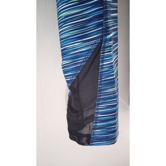 Bally Total Fitness Workout Yoga Exercise Athletic Legging Capris L - Picture 7 of 9
